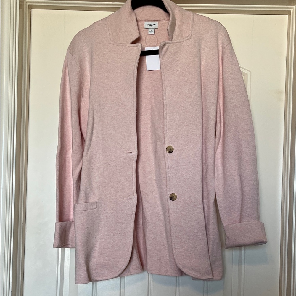 J. Crew Women's Soft Pink Blazer
